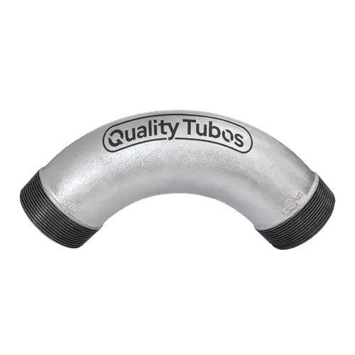 Curva Galvanizada Macho /Macho 90° de 3/8" até 4"