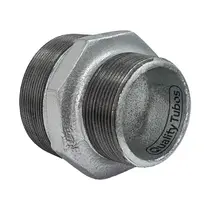 Niple Duplo de Redução Galvanizado de  3/8"  à  4"
