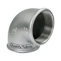 Cotovelo Galvanizado 90° de 1/4" a 6" FF