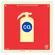 Placa sinalizadora de extintor de CO2 - E5C