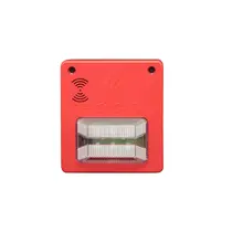 Sinalizador audiovisual com sirene bivolt 12V ou 24V - Convencional