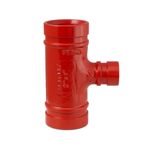 Tee de Redução Ranhurado de 1" até 8"