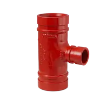 Tee de Redução Ranhurado de 1" até 8"