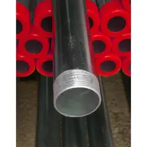 Tubo de Aço Galvanizado a Fogo 1.1/2" (48,30 x 3,00 mm x 6 Mts)