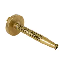 Esguicho Jato Sólido em Latão 1.1/2" - 13 mm