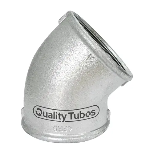 Cotovelo Galvanizado 45° de 6"