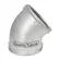 Cotovelo Galvanizado 45° de 6"
